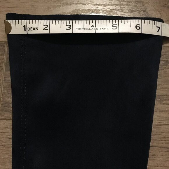 Bos. & Co. Navy Blue Witchy Rally Waterproof Pointy Toe Knee-High Boot - Picture 16 of 16